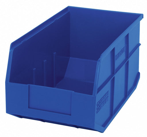 G7046 Shelf Bin Blue Polypropylene 7 in