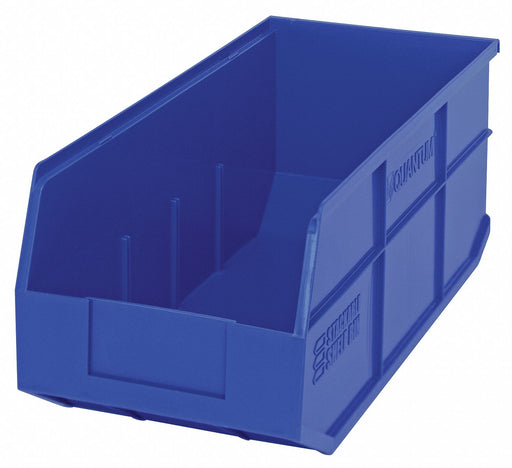G7049 Shelf Bin Blue Polypropylene 7 in