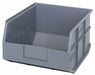G7044 Shelf Bin Gray Polypropylene 7 in