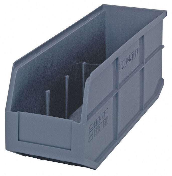 G7048 Shelf Bin 18 in L 6 in W Plastic