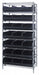 G7076 Bin Shlvng 18inx74inx36in Black