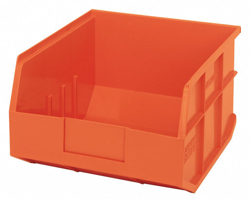 G7044 Shelf Bin Orange Polypropylene 7 in