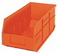G7049 Shelf Bin 18 in L 8.25 in W Plastic