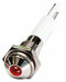 Raised Panel Light Red 24 V DC