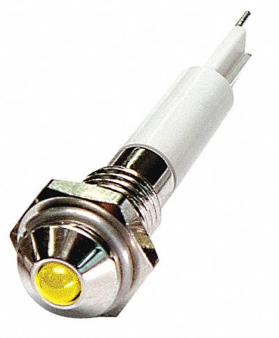 Raised Panel Light Yellow 24 V DC
