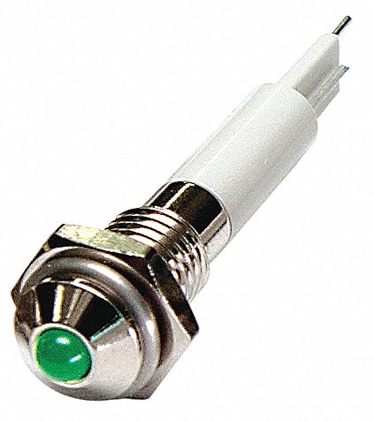 Raised Panel Light Green 24 V DC