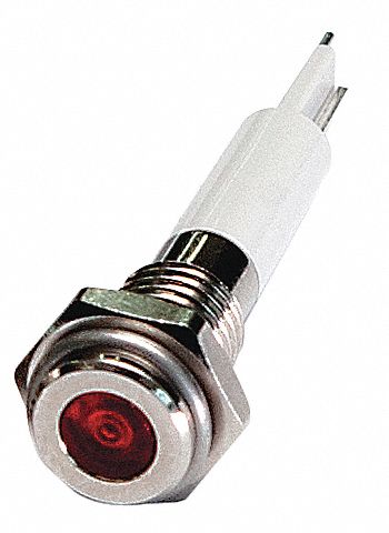 Flush Panel Light Red 12 V DC