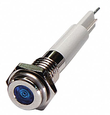 Flush Panel Light Blue 24 V DC