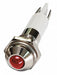 Raised Panel Light Red 12 V DC