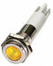 Flush Panel Light Yellow 12 V DC