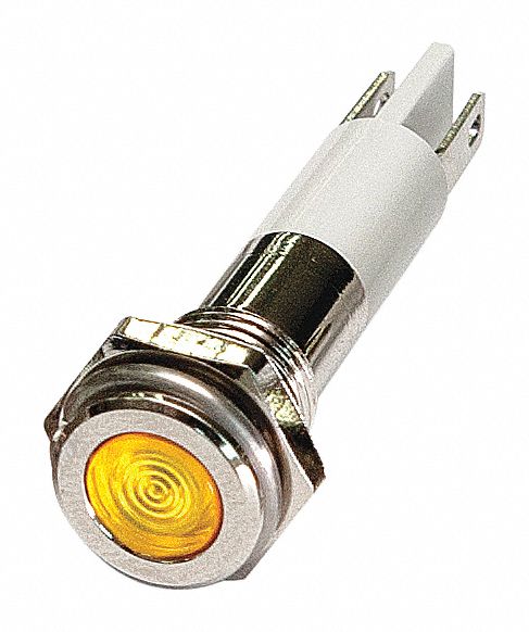 Flush Panel Light Yellow 110 V AC