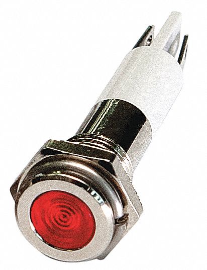 Flush Panel Light Red 110 V AC