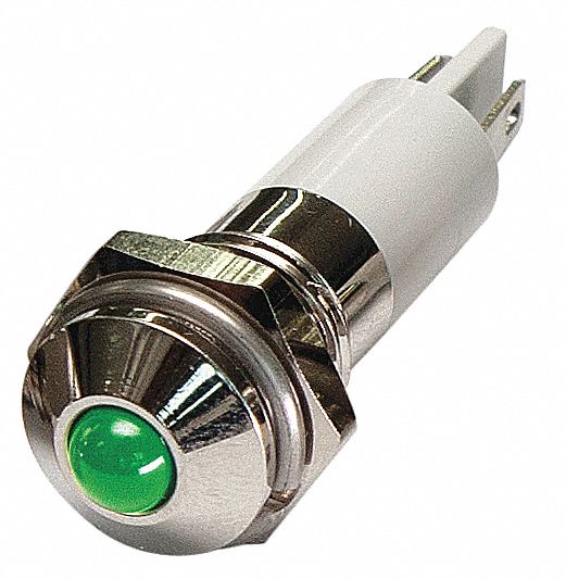 Raised Panel Light Green 12 V DC