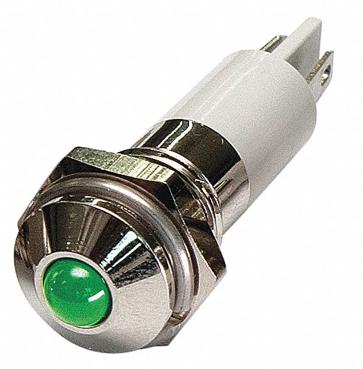 Raised Panel Light Green 24 V DC