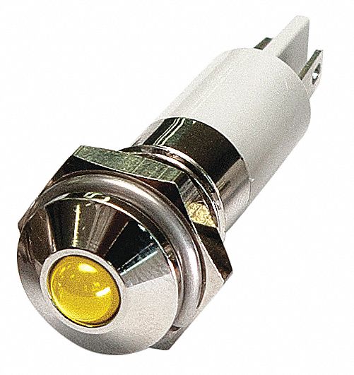 Raised Panel Light Yellow 110 V AC