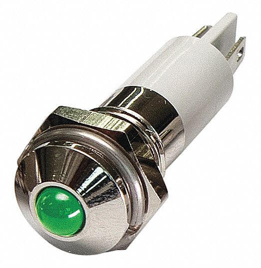 Raised Panel Light Green 110 V AC