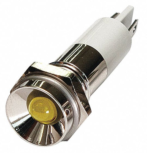 Protruding Panel Light Yellow 110 V AC