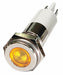 Flush Panel Light Yellow 12 V DC