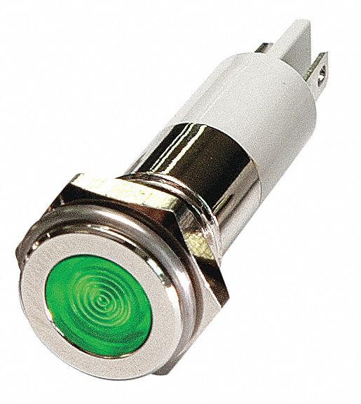 Flush Panel Light Green 110 V AC