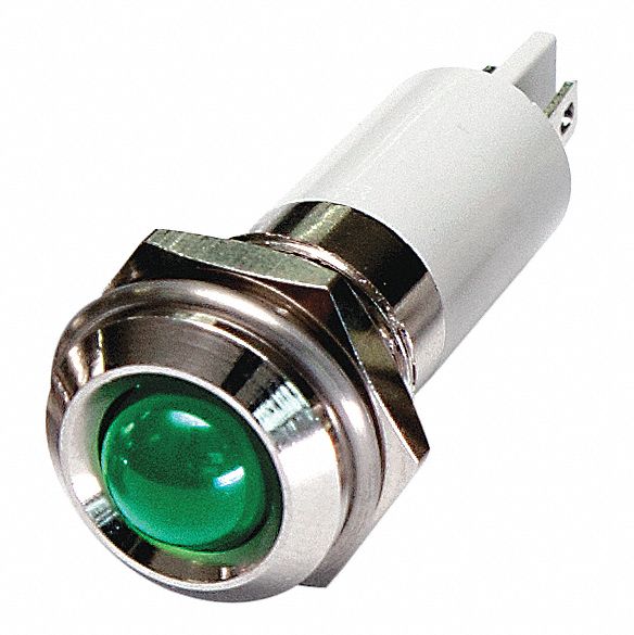 Raised Panel Light Green 12 V DC