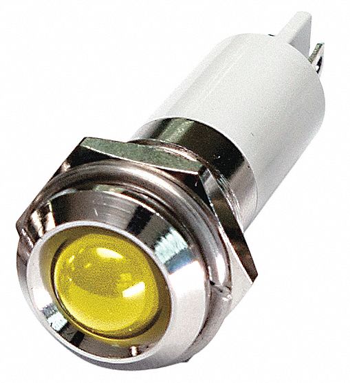 Raised Panel Light Yellow 24 V DC