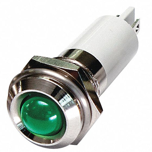 Raised Panel Light Green 24 V DC