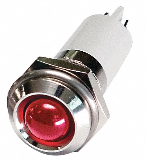 Raised Panel Light Red 110 V AC