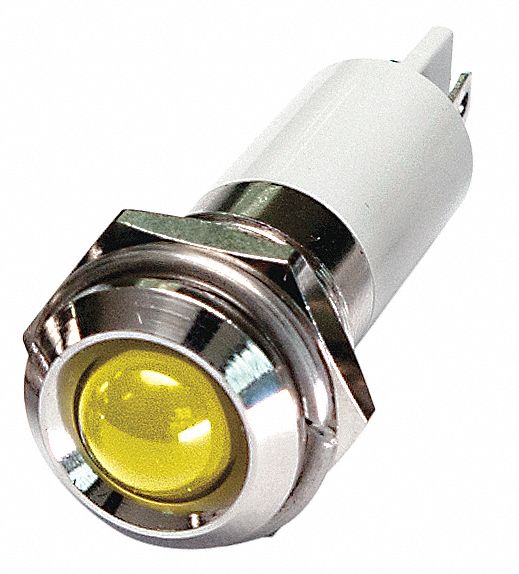 Raised Panel Light Yellow 110 V AC