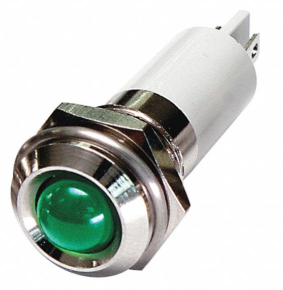 Raised Panel Light Green 110 V AC