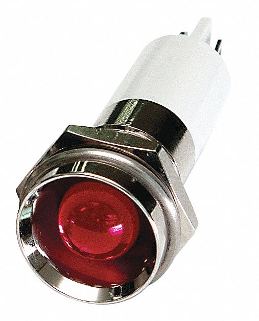 Protruding Panel Light Red 12 V DC