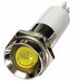 Protruding Panel Light Yellow 12 V DC