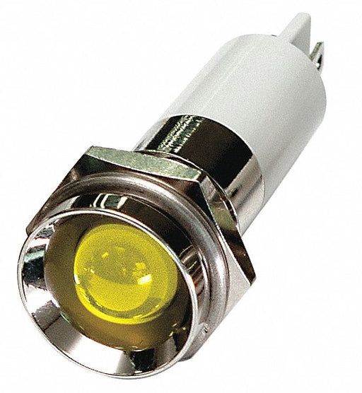 Protruding Panel Light Yellow 24 V DC