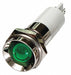 Protruding Panel Light Green 24 V DC