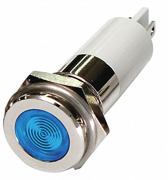 Flush Panel Light Blue 24 V DC
