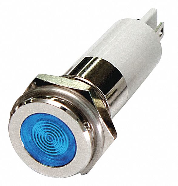 Flush Panel Light Blue 110 V AC