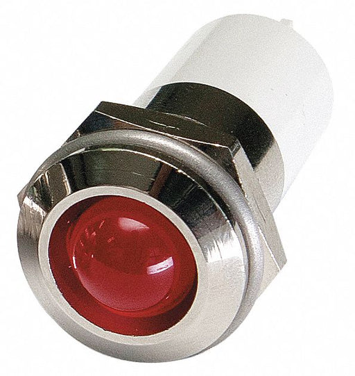 Raised Panel Light Red 12 V DC