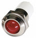 Raised Panel Light Red 12 V DC