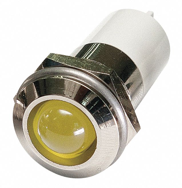 Raised Panel Light Yellow 12 V DC