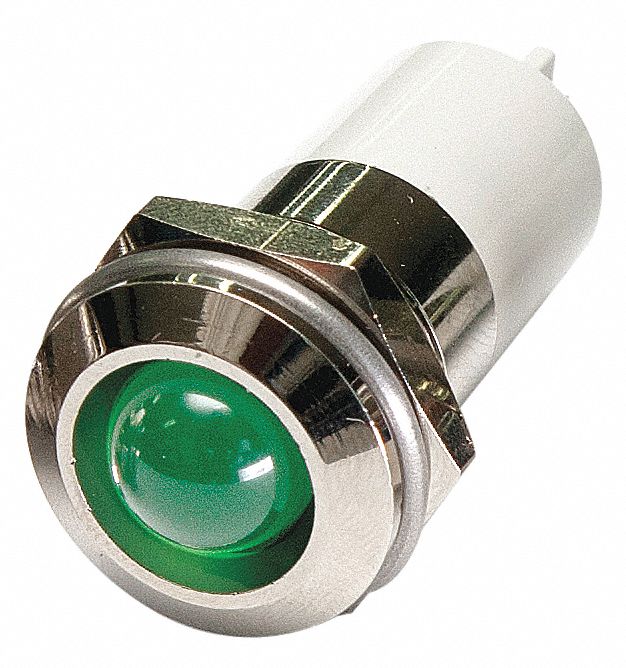 Raised Panel Light Green 12 V DC