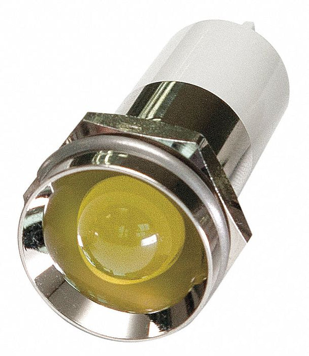 Protruding Panel Light Yellow 12 V DC