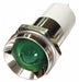 Protruding Panel Light Green 12 V DC