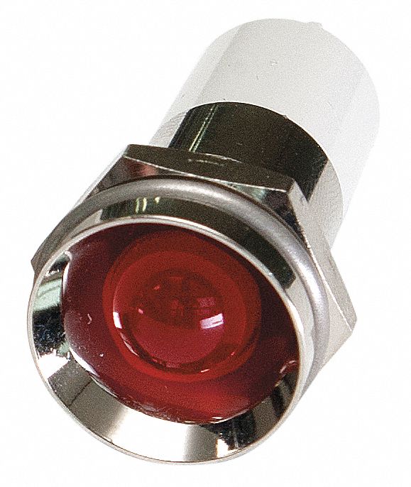 Protruding Panel Light Red 24 V DC