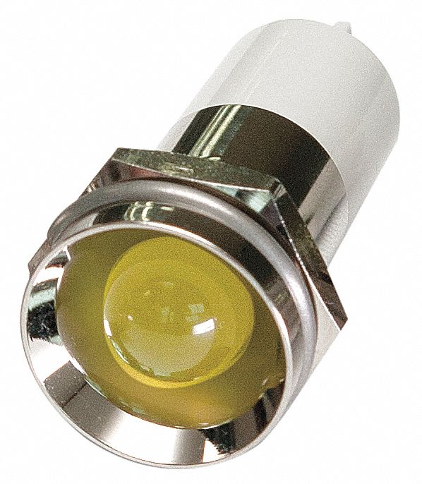 Protruding Panel Light Yellow 24 V DC