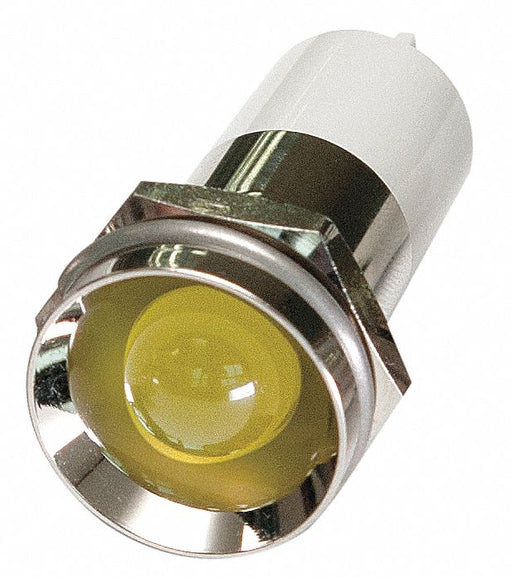 Protruding Panel Light Yellow 110 V AC