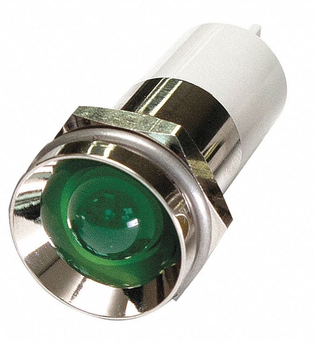 Protruding Panel Light Green 110 V AC