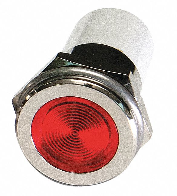 Flush Panel Light Red 12 V DC