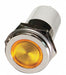 Flush Panel Light Yellow 24 V DC