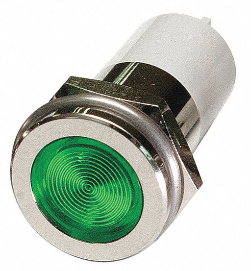 Flush Panel Light Green 24 V DC