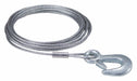 K8582 Winch Cable w/Hook 20 ft x 3/16 In