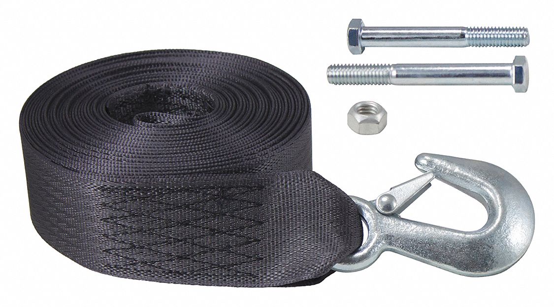 Strap 25 ft Winch w/Hook